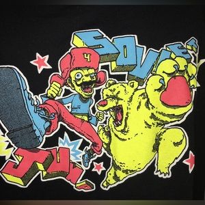 Soviet Jump Game Tshirt Mens X- Large Black Bella Canvas